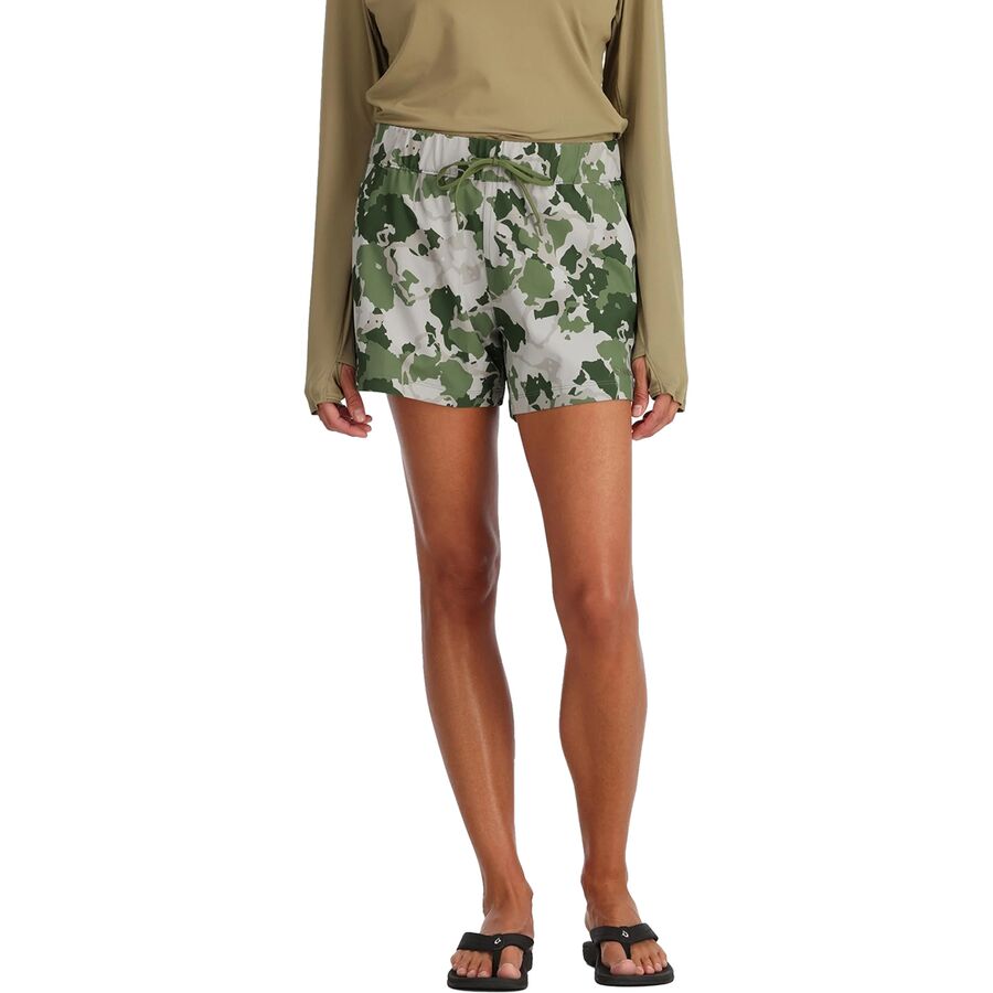 (取寄) シムス レディース シーマウント ショート - ウィメンズ Simms women Seamount Short - Women's Regiment Camo Clover