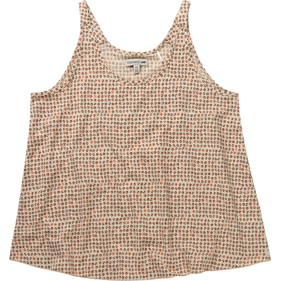 () g[hAhR[ fB[X TLXh ^N gbv - EBY Toad&Co women Sunkissed Tank Top - Women's Barley Texture Print