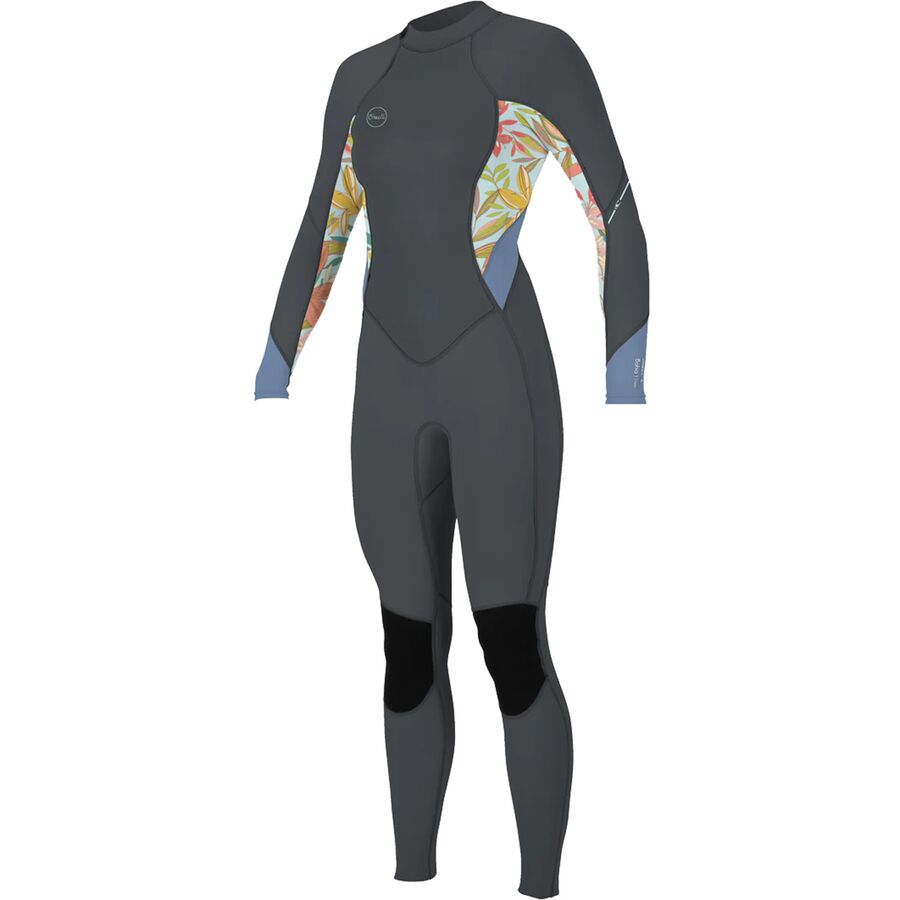 () ˡ ǥ Х 3/2MM ե åȥ -  O'Neill women Bahia 3/2mm Full Wetsuit - Women's Graphite/Dahlia/Infinity