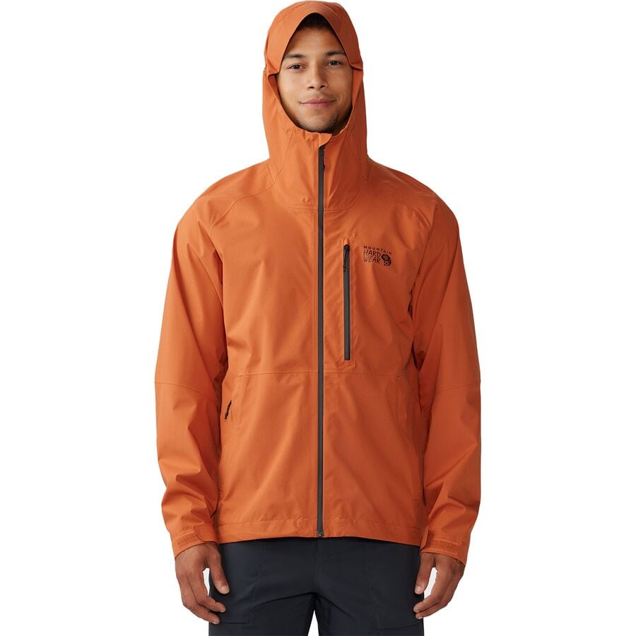 () }Een[hEFA Y Xgb` I]jbN WPbg - Y Mountain Hardwear men Stretch Ozonic Jacket - Men's Raw Carnelian