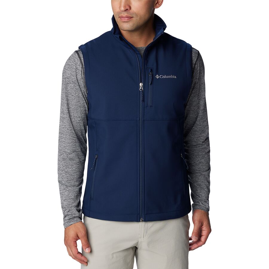 (取寄) コロンビア メンズ アセンダー ソフトシェル ベスト - メンズ Columbia men Ascender Softshell Vest - Men's Collegiate Navy