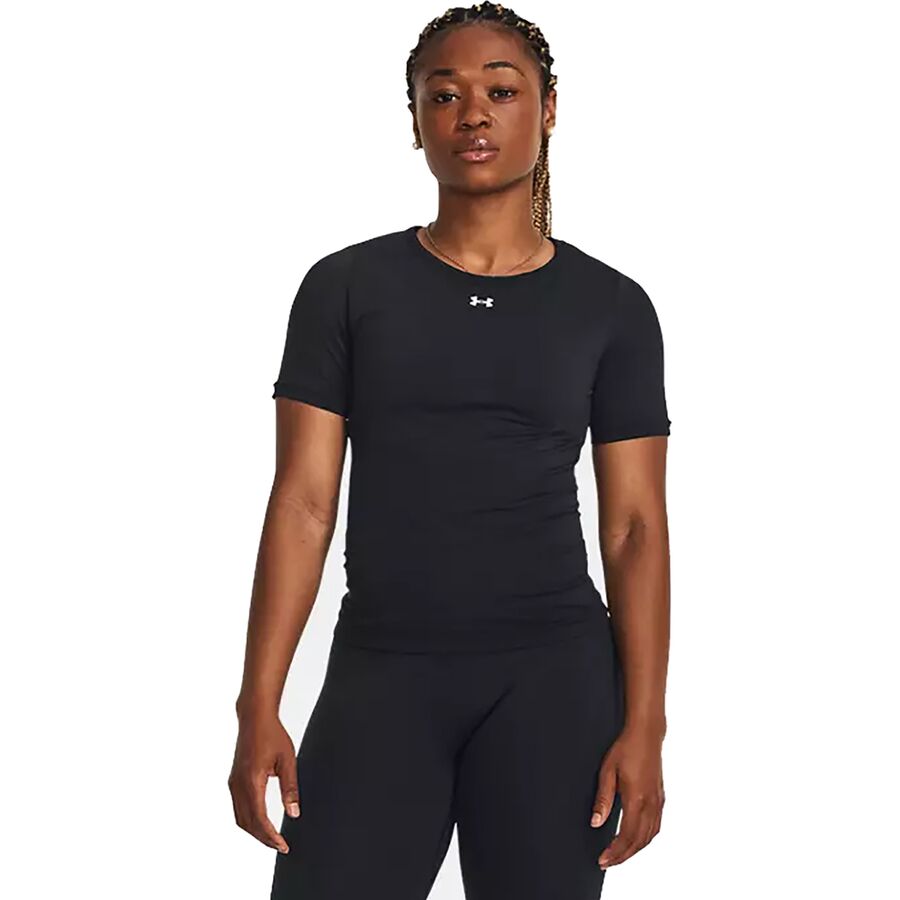 () A_[A[}[ fB[X gC V[X Vc - EBY Under Armour women Train Seamless Shirt - Women's Black/White