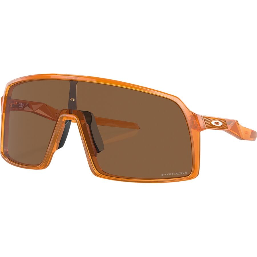 () I[N[ X[g vY TOX Oakley Sutro Prizm Sunglasses Trans Ginger/Prizm Bronze