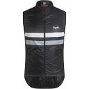 (取寄) ラファ メンズ ブルベ ジレ - メンズ Rapha men Brevet Gilet - Men 039 s Black/Light Grey/White