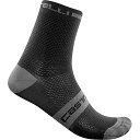 (取寄) カステリ スーパーレッジェーラ 12 ソック Castelli Superleggera 12 Sock Black