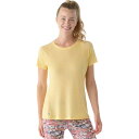 () X}[gE[ fB[X m X|[c EgCg V[gX[u Vc - EBY Smartwool women Merino Sport Ultralite Short-Sleeve Shirt - Women's Custard