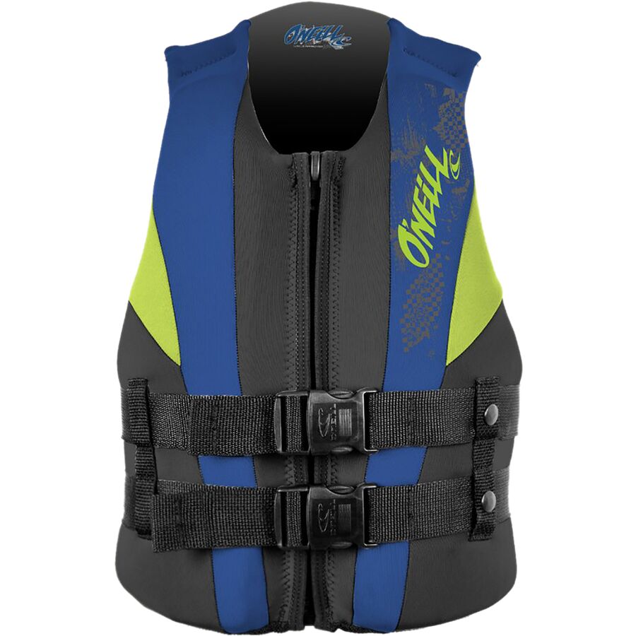 () Ij[ [X AN^[ USCG Ct xXg O'Neill Youth Reactor USCG Life Vest Black/Pac/Dayglo