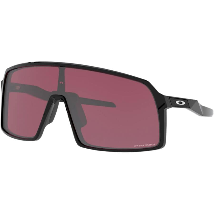 () I[N[ X[g vY TOX Oakley Sutro Prizm Sunglasses Polished Black/PRIZM Snow Black