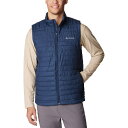 () ӥ  С ե륺 ٥ -  Columbia men Silver Falls Vest - Men's Collegiate Navy