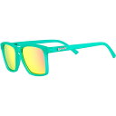(取寄) グダー ショート ウィズ ベネフィッツ ポーラライズド サングラス Goodr Short With Benefits Polarized Sunglasses Teal/Pink