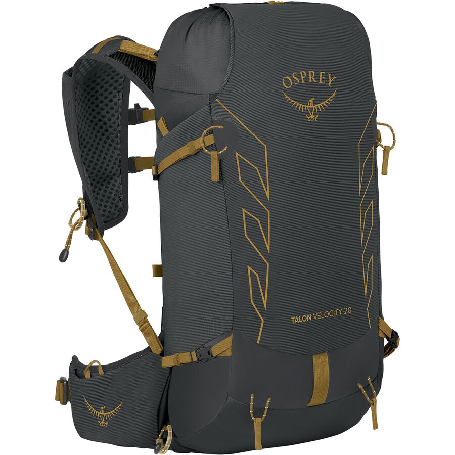 () ץ졼ѥå   ƥ 20L Хåѥå -  Osprey Packs men Talon Velocity 20L Backpack - Men's Dark Charcoal/Tumbleweed Yellow