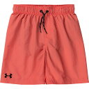 (取寄) アンダーアーマー ボーイズ クリンクル ボレー ショート - ボーイズ Under Armour boys Crinkle Volley Short - Boys' Coho