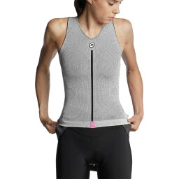 (取寄) アソス レディース スリーブレス ベース レイヤー - ウィメンズ Assos women 1/3 Sleeveless P1 Base Layer - Women's Grey Series