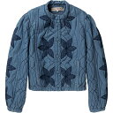 フリーピープル (取寄) フリーピープル レディース クイン キルテッド ジャケット - ウィメンズ Free People women Quinn Quilted Jacket - Women's Indigo Combo