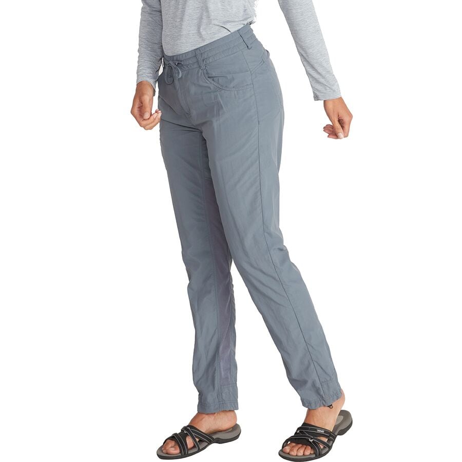 (取寄) エクスオフィシオ レディース バグズアウェイ ダムザルフライ パンツ - ウィメンズ ExOfficio women BugsAway Damselfly Pant - Women's Steel Onyx