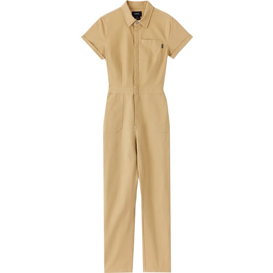 () AgEB fB[X sbg N[ WvX[c - EBY Atwyld women Pit Crew Jumpsuit - Women's Sand