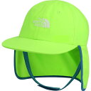 (取寄) ノースフェイス インファント クラス V サン バスター ハット - インファンツ The North Face infant Class V Sun Buster Hat - Infants' Blue Moss/Safety Green