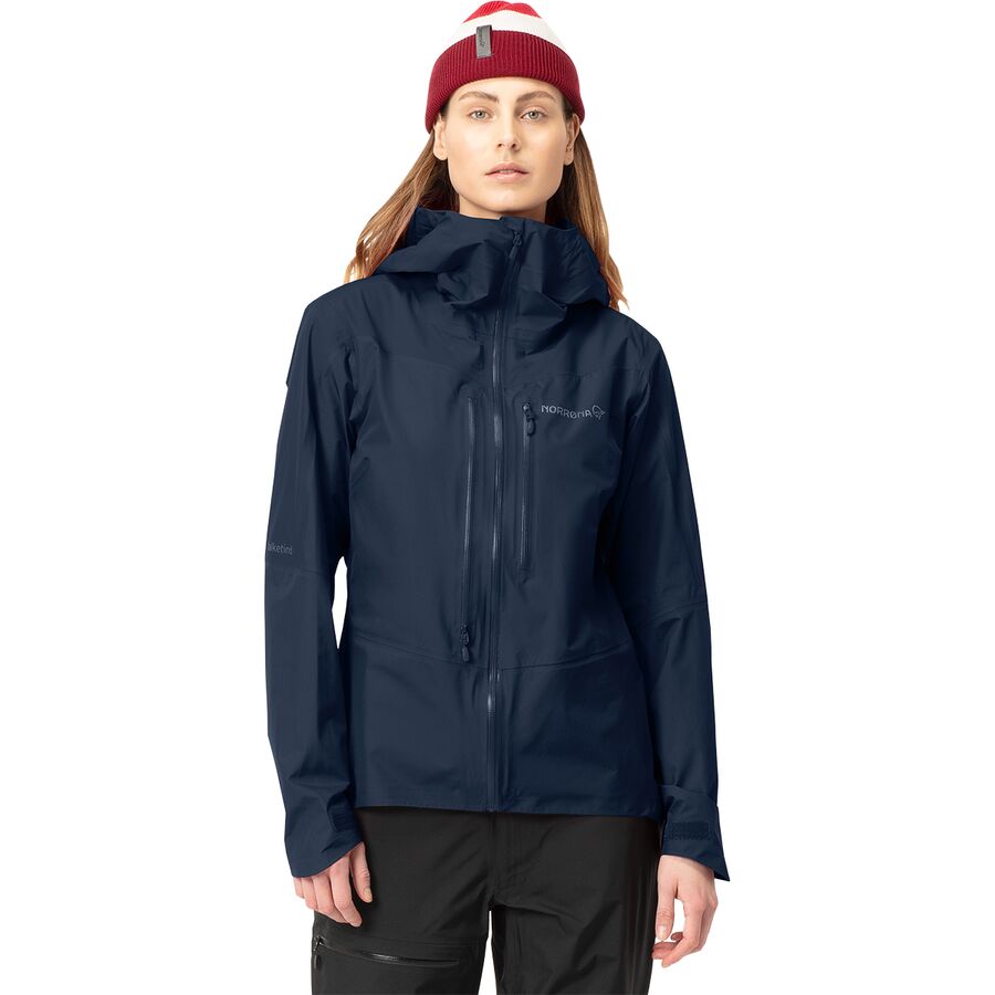 () Υ ǥ ե륱ƥ -ƥå ѥå饤 㥱å -  Norrona women Falketind GORE-TEX Paclite Jacket - Women's Indigo Night