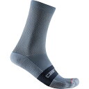 (取寄) カステリ メンズ エスプレッソ 15 ソック - メンズ Castelli men Espresso 15 Sock - Men's Light Steel Blue