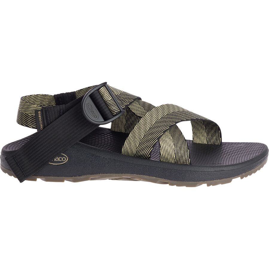 () `R Y K [bg NEh T_ - Y Chaco men Mega Z Cloud Sandal - Men's Odds Black