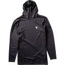 () BX Y cCXebh GR t[fbg O-X[u Vc - Y Vissla men Twisted Eco Hooded Long-Sleeve Shirt - Men's Black Heather 3