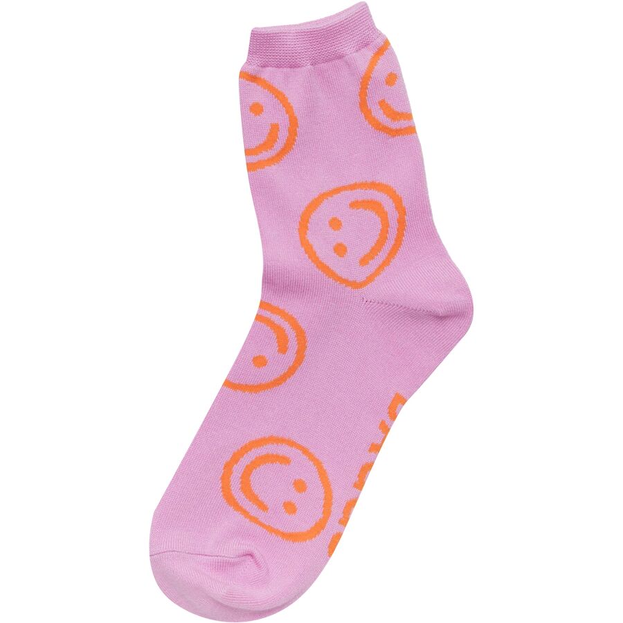 () oO[ N[ \bN BAGGU Crew Sock Peony Happy