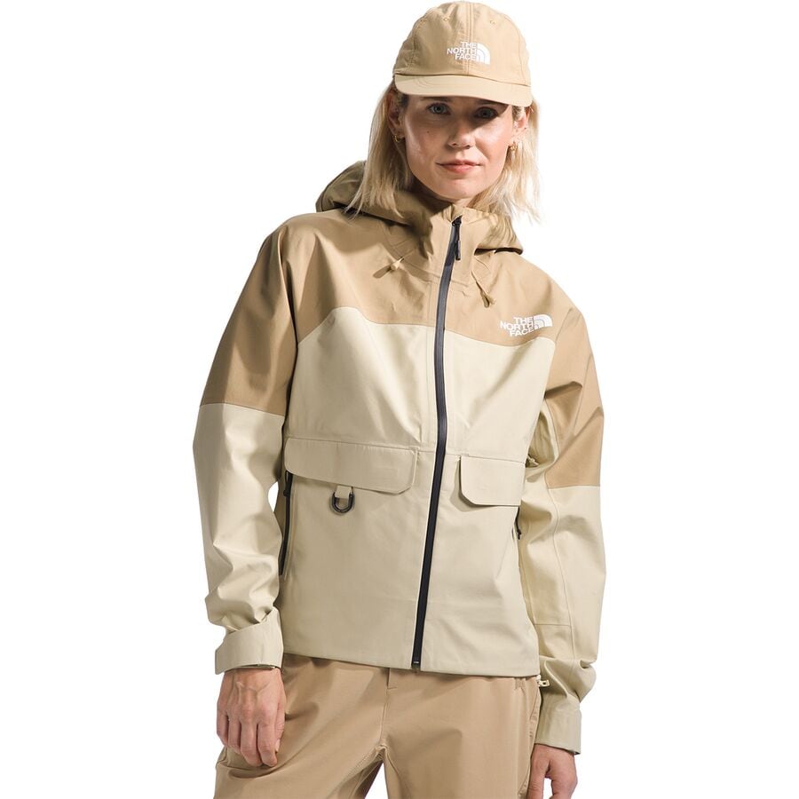 () Ρե ǥ ǥӥ륺 ֥å -ƥå 㥱å -  The North Face women Devils Brook GORE-TEX Jacket - Women's Khaki Stone/Gravel