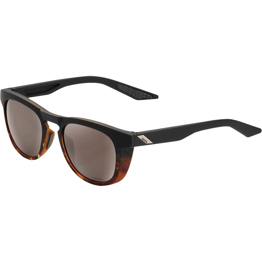 () 100% Xg TOX 100% Slent Sunglasses Soft Tact Fade Black/Havana