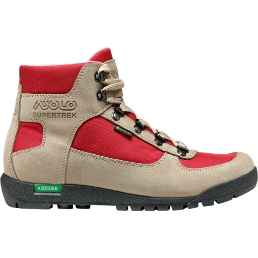 (取寄) アゾロ レディース スーパートレック GV ハイキング ブーツ - ウィメンズ Asolo women Supertrek GV Hiking Boot - Women's Earth Beige/Chilired (取寄) アゾロ レディース スーパートレック GV ハイキング ブーツ - ウィメンズ Asolo women Supertrek GV Hiking Boot - Women's Earth Beige/Chilired