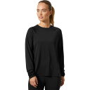 (取寄) ヘリーハンセン レディース テック トレイル ロング-スローブ T-シャツ - ウィメンズ Helly Hansen women Tech Trail Long-Sleeve T-Shirt - Women's Black