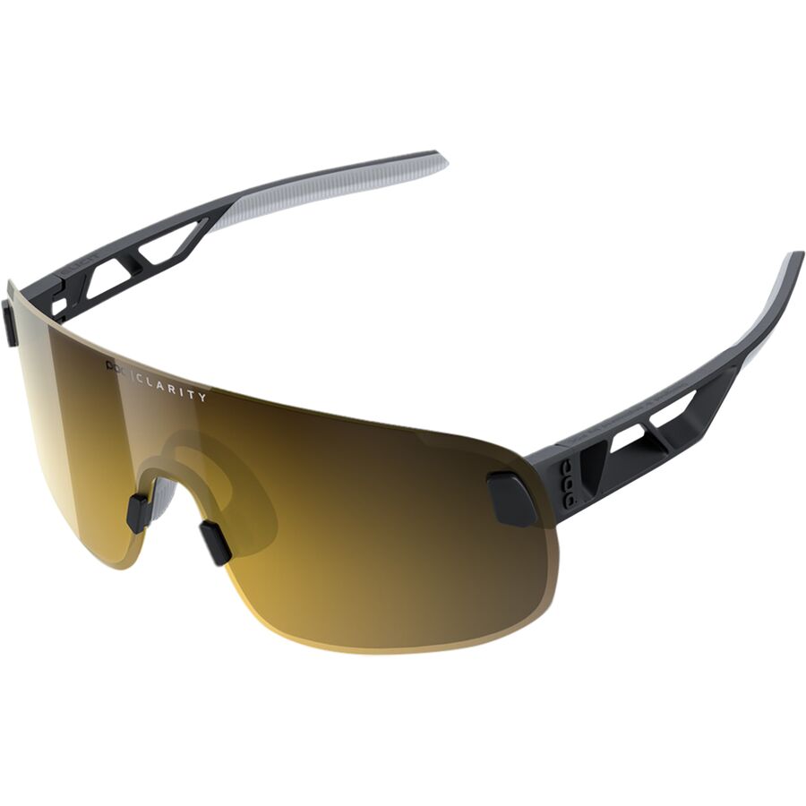 () POC GVbg TOX POC Elicit Sunglasses Uranium Black/Clarity Road/Partly Sunny Gold