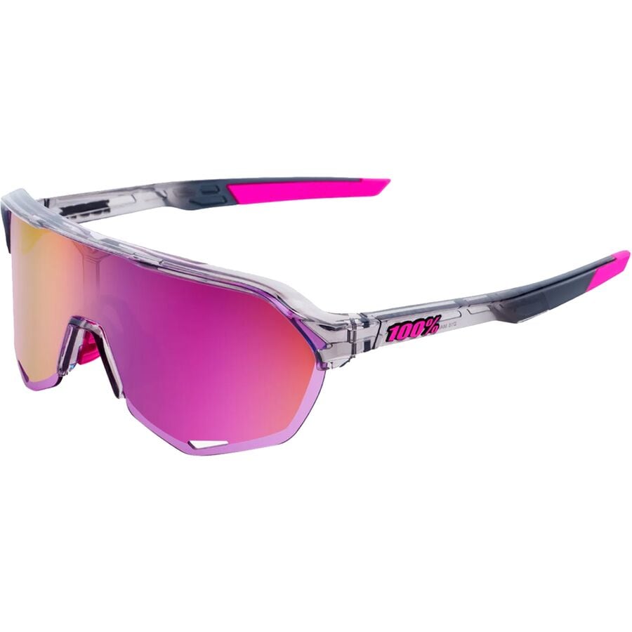 () 100% S2 TOX 100% S2 Sunglasses Polished Translucent Grey