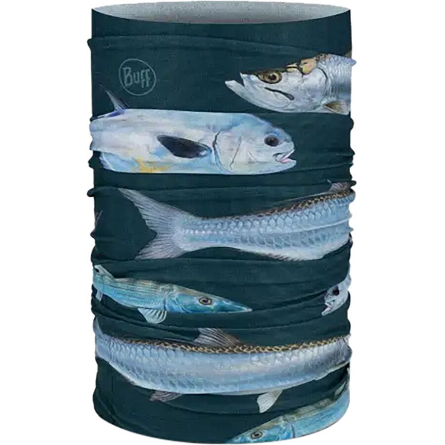 (取寄) バフ クールネット UV アングラー バフ Buff Coolnet UV Angler Buff Saltwater Night Blue