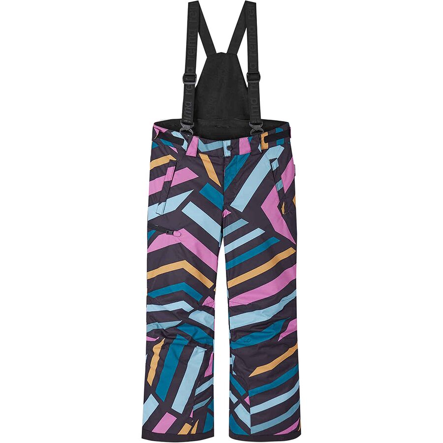 (取寄) レイマ トドラー テリー プリンテッド スキー パンツ - トッドラー Reima toddler Terrie Printed Ski Pant - Toddlers' Black Pastel Stripes