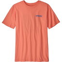 (取寄) パタゴニア キッズ グラフィック オーガニック T-シャツ - キッズ Patagonia kids Graphic Organic T-Shirt - Kids' Alpine Icon/Coho Coral