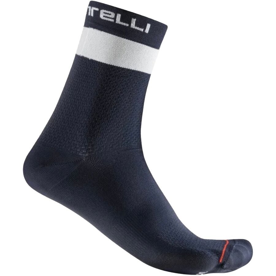 (取寄) カステリ メンズ プロローグ ライト 15 ソック - メンズ Castelli men Prologo Lite 15 Sock - Men 039 s Belgian Blue/Ivory