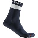 () JXe Y v[O Cg 15 \bN - Y Castelli men Prologo Lite 15 Sock - Men's Belgian Blue/Ivory