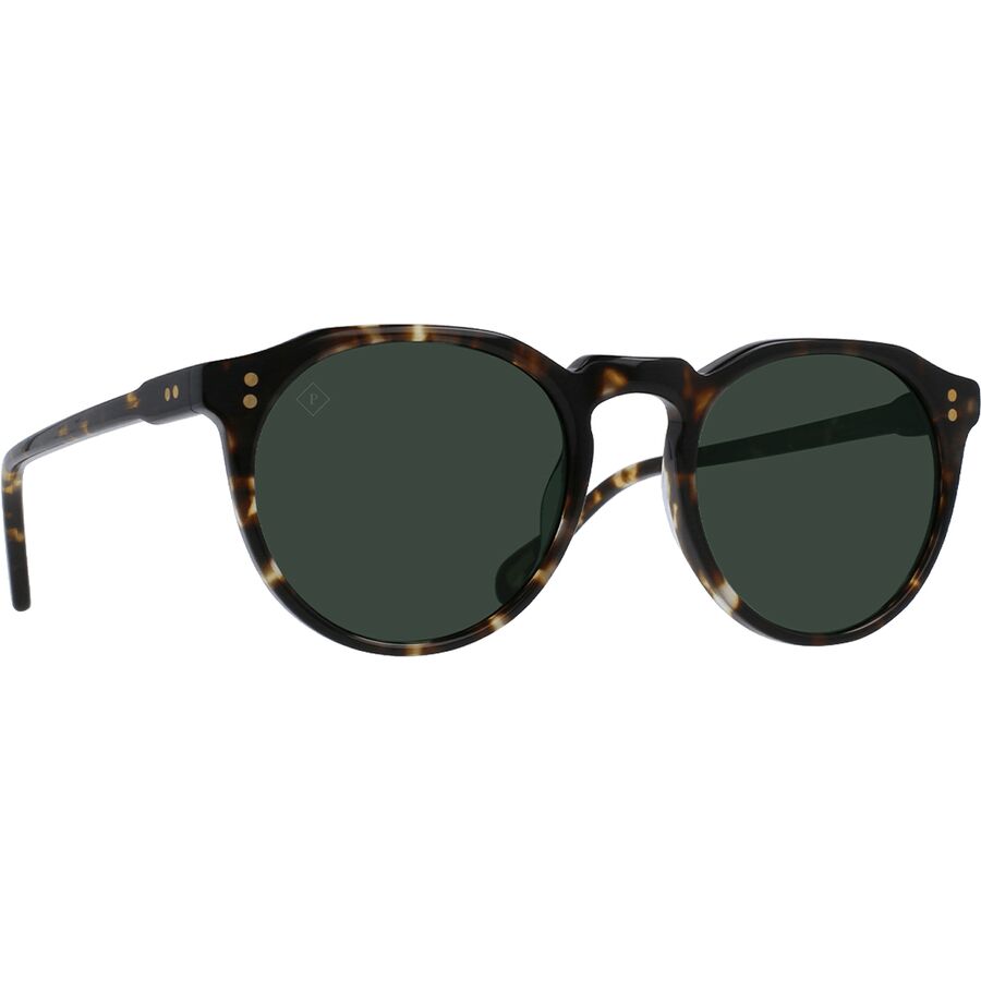 () [ IveBNX ~[ |[CYh TOX RAEN optics Remmy Polarized Sunglasses Brindle Tortoise/Green Polarized