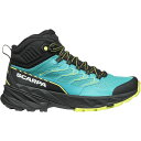 (取寄) スカルパ レディース ラッシュ 2 ミッド Gtx ハイキング シューズ - ウィメンズ Scarpa women Rush 2 Mid GTX Hiking Shoe - Women's Baltic Blue/Sunny Lime
