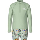 (取寄) ノースフェイス トドラー アンフィビアス サン セット - トッドラー The North Face toddler Amphibious Sun Set - Toddlers' Misty Sage/Misty Sage TNF Design Dogs Print