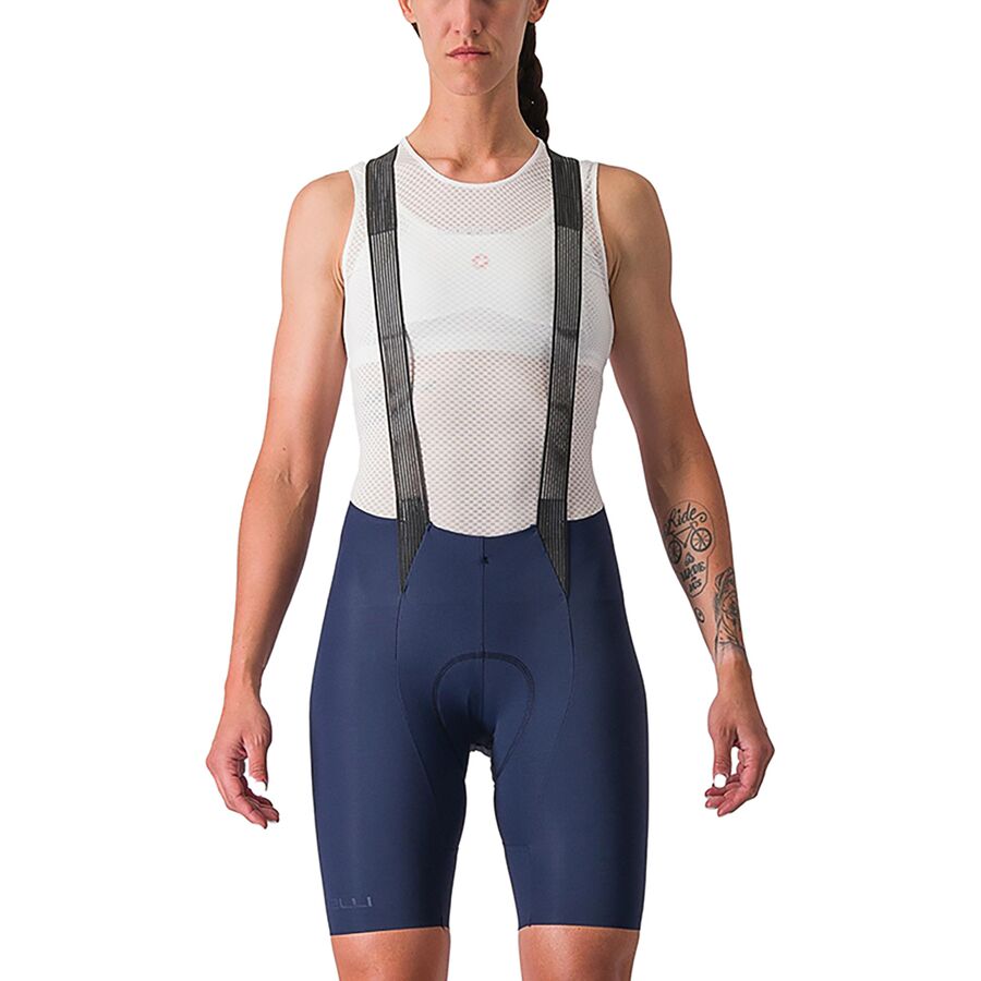 (取寄) カステリ レディース フリー エアロ RC ビブ ショート - ウィメンズ Castelli women Free Aero RC Bib Short - Women's Belgian Blue