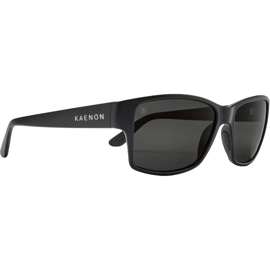 () P[m G Lbv |[CYh TOX Kaenon El Cap Polarized Sunglasses Matte Black/Grey 12