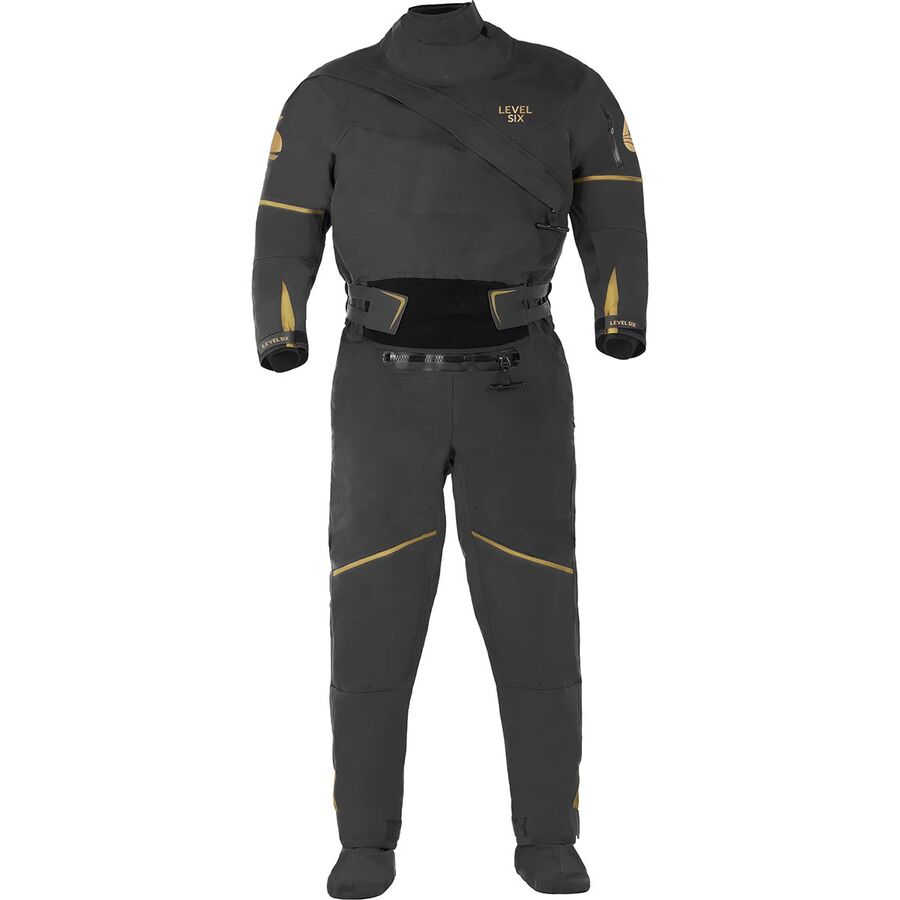 (取寄) レベルシックス オーディン ドライスーツ Level Six Odin Drysuit Black