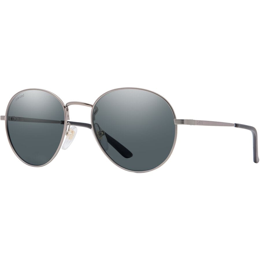 () X~X vbv |[CYh TOX Smith Prep Polarized Sunglasses Matte Gunmetal Polarized Grey