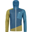 (取寄) オルトボックス メンズ ウィンドブレーカー ジャケット - メンズ Ortovox men Windbreaker Jacket - Men's Petrol Blue(4)