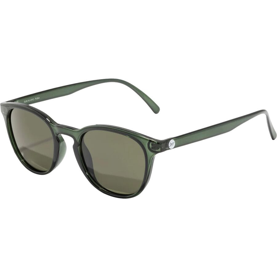 () TXL[ o |[CYh TOX Sunski Yuba Polarized Sunglasses Deep Green Forest