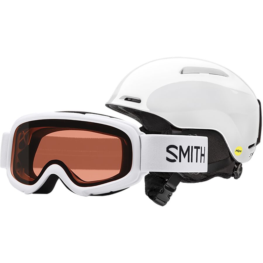 (取寄) スミス キッズ グライド ミップス/ギャンブラー コンボ ヘルメット - キッズ Smith kids Glide Mips/Gambler Combo Helmet - Kids' White