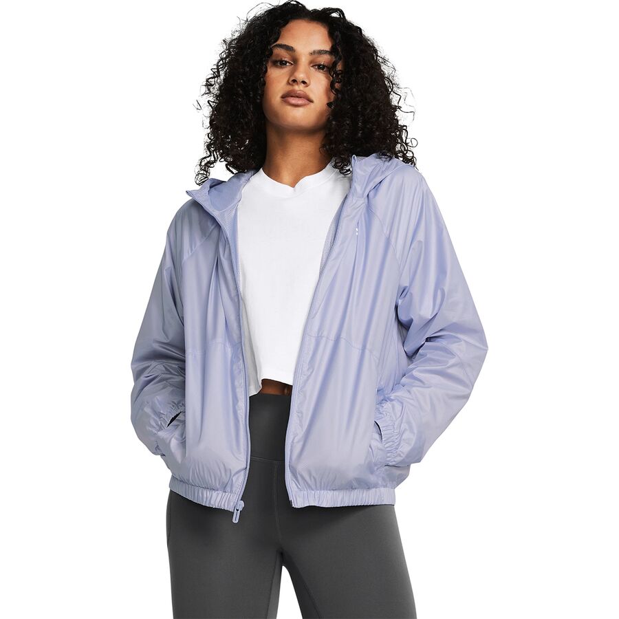 (取寄) アンダーアーマー レディース ライバル スポーツ ウィンドブレーカー - ウィメンズ Under Armour women Rival Sport Windbreaker - Women's Celeste