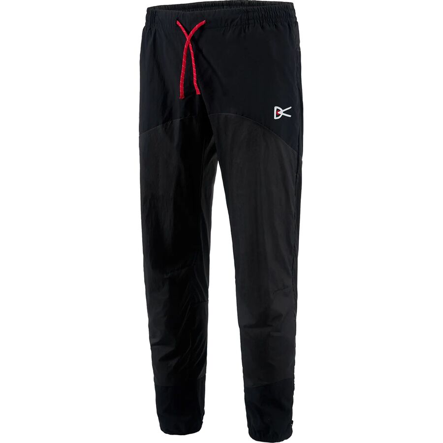 (取寄) ディストリクトヴィジョン メンズ ウルトラライト DWR パネル トラック パンツ - メンズ District Vision men Ultralight DWR Paneled Track Pant - Men's Black