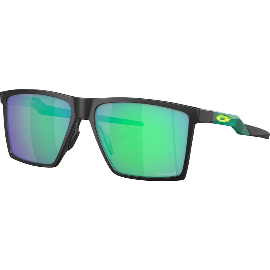 () I[N[ t[`eB vY TOX Oakley Futurity Prizm Sunglasses Satin Black/Prizm Jade